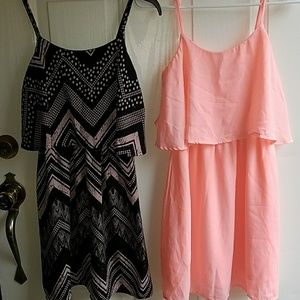 Bundle of 2 dresses from rue21 size xs